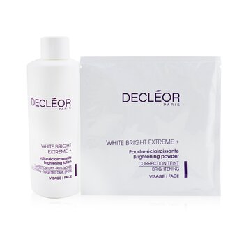 White Bright Extreme Set (Salon Size): Brightening Lotion + 5x Brightening Powder
