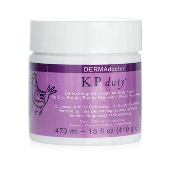 KP Duty Dermatologist Formulated Body Scrub
