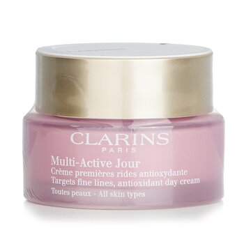 Clarins Multi-Active Day Targets Fine Lines Antioxidant Day Cream - For All Skin Types