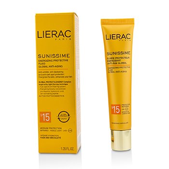 Sunissime Global Anti-Aging Energizing Protective Fluid SPF15 For Face & Decollete