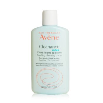 Avene Cleanance HYDRA Soothing Cleansing Cream - For Blemish-Prone Skin Left Dry & Irritated by Treatments