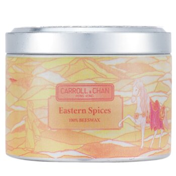 100% Beeswax Tin Candle - Eastern Spices