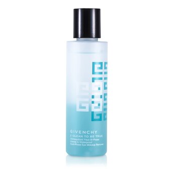2 Clean To Be True Intense & Waterproof Dual-Phase Eye Makeup Remover