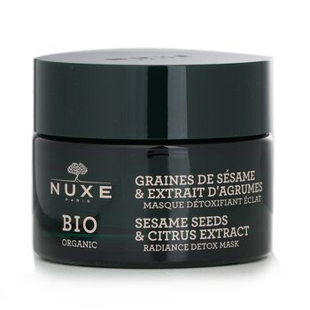 Nuxe Bio Organic Sesame Seeds & Citrus Extract Radiance Detox Mask