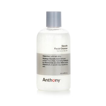Anthony Logistics For Men Glycolic Facial Cleanser - For Normal/ Oily Skin