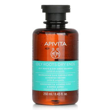 Apivita Oily Roots & Dry Ends Shampoo with Nettle & Propolis