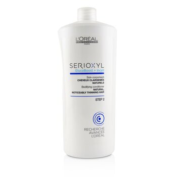 Professionnel Serioxyl GlucoBoost + Incell Bodifying Conditioner (Natural, Noticeably Thinning Hair)