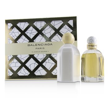 Balenciaga Coffret: Eau De Parfum Spray 75ml/2.5oz + Body Lotion 200ml/6.7oz