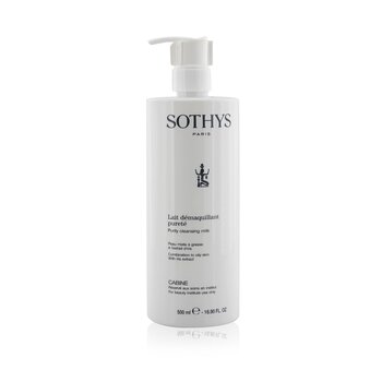 Sothys Purity Cleansing Milk - For Combination to Oily Skin , With Iris Extract (Salon Size)