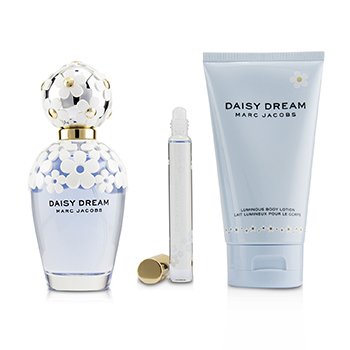 Daisy Dream Coffret: Eau De Toilette Spray 100ml/3.4oz + Luminous Body Lotion 150ml/5oz + Eau De Toilette Rollerball 10ml/0.33oz