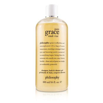Pure Grace Nude Rose Shampoo, Bath & Shower Gel
