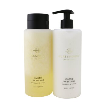 Kyoto In Bloom (Camellia & Lotus) Body Duo: Shower Gel  + Body Lotion