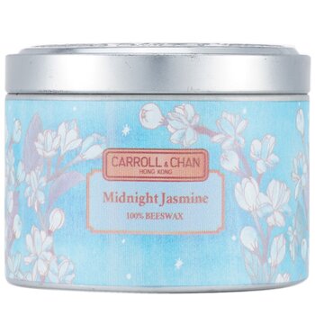 100% Beeswax Tin Candle - Midnight Jasmine