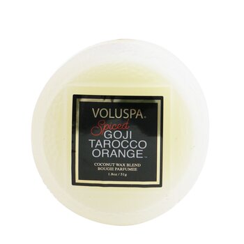 Voluspa Macaron Candle - Spiced Goji Tarocco Orange