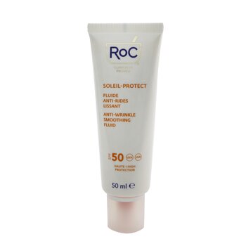 Soleil-Protect Anti-Wrinkle Smoothing Fluid SPF 50 UVA & UVB (Visibly Reduces Wrinkles)