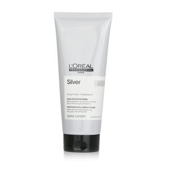 Professionnel Serie Expert - Silver Violet Dyes + Magnesium Neutralising and Brightening Conditioner (For Grey and White Hair)