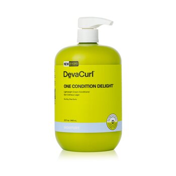 DevaCurl One Condition Delight Lightweight Cream Conditioner - For Dry, Fine Curls