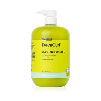 DevaCurl Wash Day Wonder Time-Saving Slip Detangler - For Tangle-Prone Curls